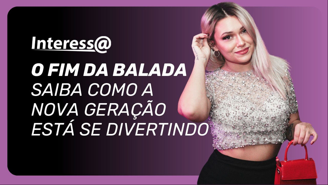 A nova geração prefere hábitos mais saudáveis e não sai mais para curtir a note como as gerações mais maduras.