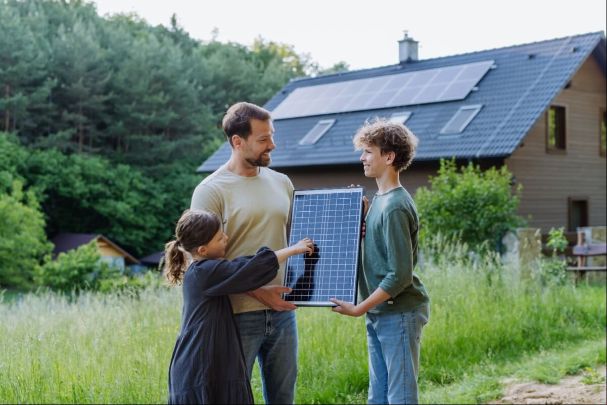Além da economia, o sistema de energia solar valoriza o imóvel e contribui diretamente para a sustentabilidade ambiental