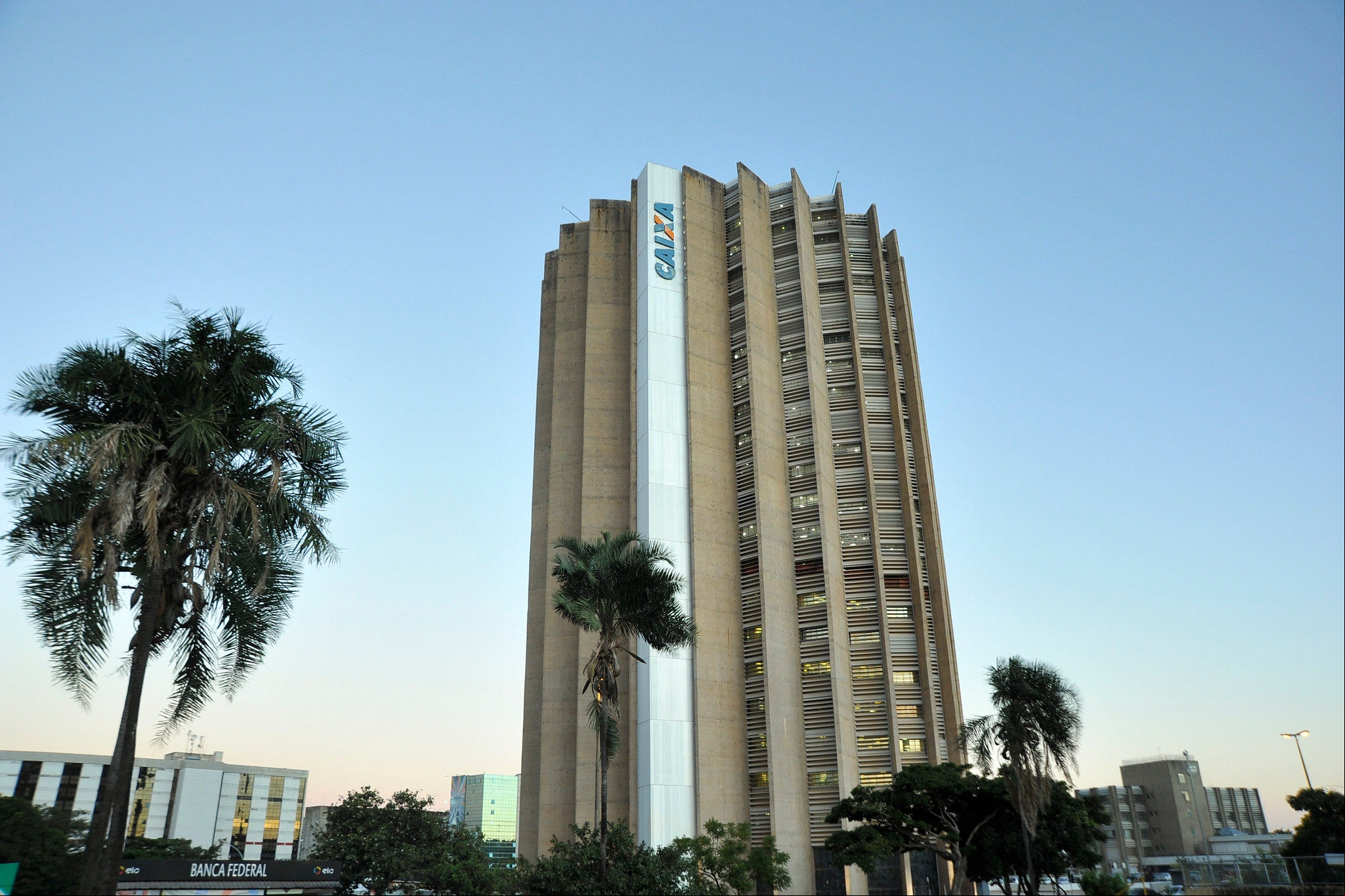 Sede da Caixa Econômica Federal, em Brasília