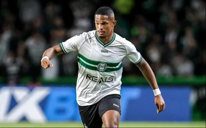 David da Hora fez apenas 10 jogos pelo Coritiba em 2024. Foto: Gabriel Thá/Coritiba