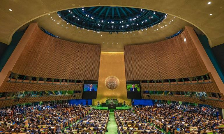 O Brasil ocupa uma vaga de membro não permanente no Conselho de Segurança da ONU