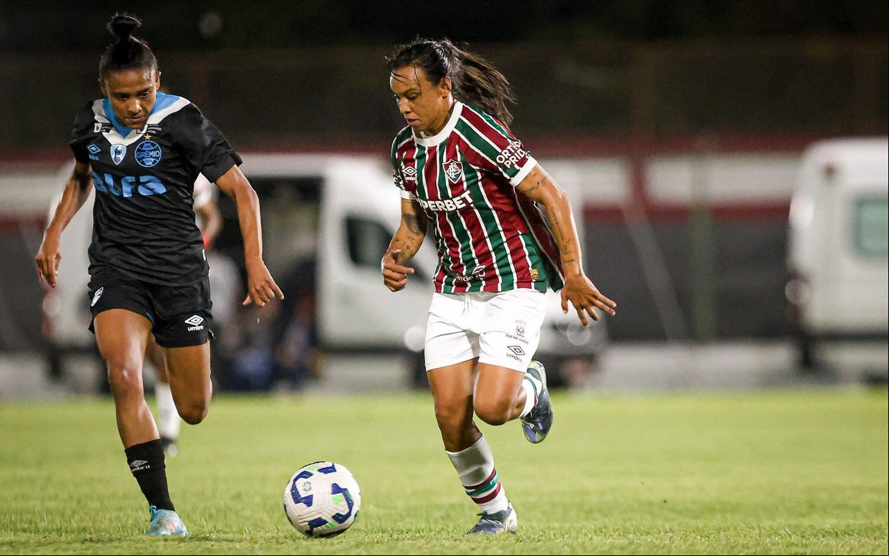 Fluminense e Grêmio empataram no Brasileirão feminino. (Foto: MARINA GARCIA / FLUMINENSE F.C)