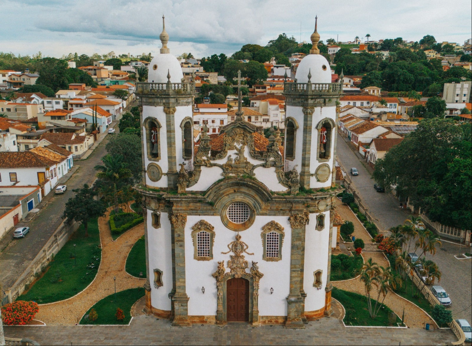 A igreja de São Francisco de Assis, em São João del-Rei
