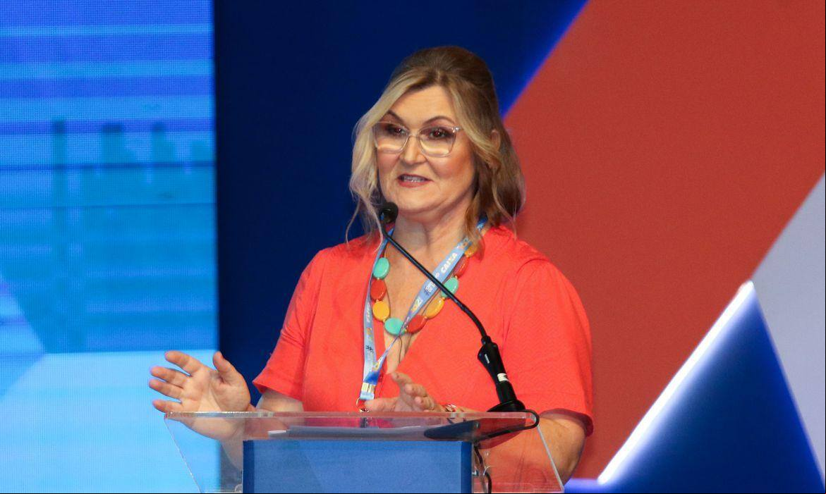 Rita Serrano tomou posse como a nova presidente da Caixa Econômica Federal